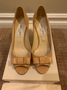 jimmy choo Bow pumps Blush